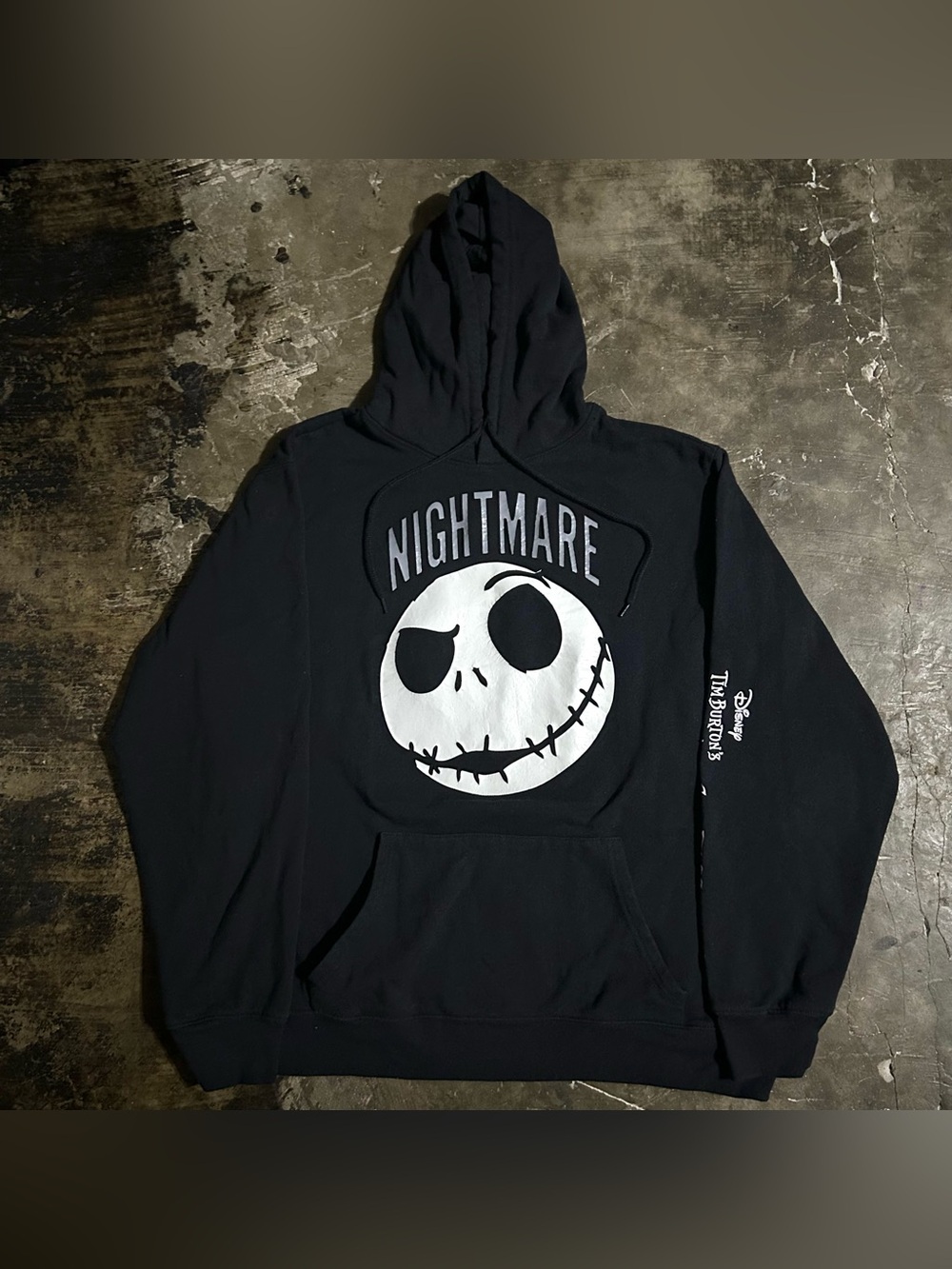 XL Jack Skellington The Nightmare Before Christmas graphic hoodie